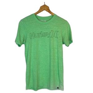 Hurley graphic green t-shirt